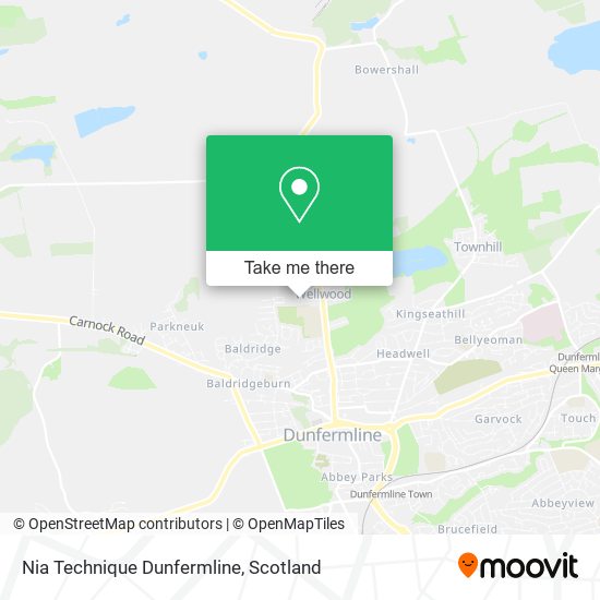 Nia Technique Dunfermline map