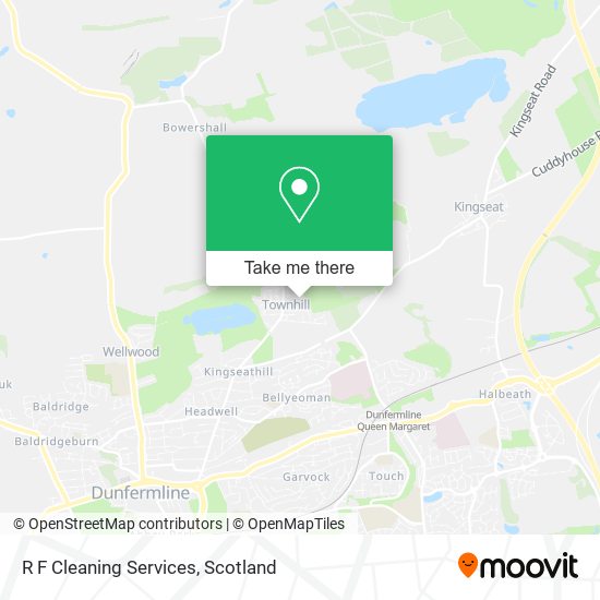 R F Cleaning Services map