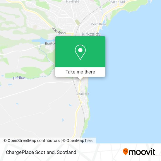 ChargePlace Scotland map