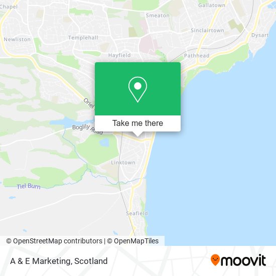 A & E Marketing map