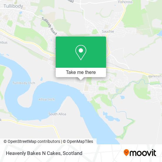 Heavenly Bakes N Cakes map