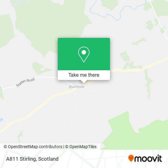 A811 Stirling map