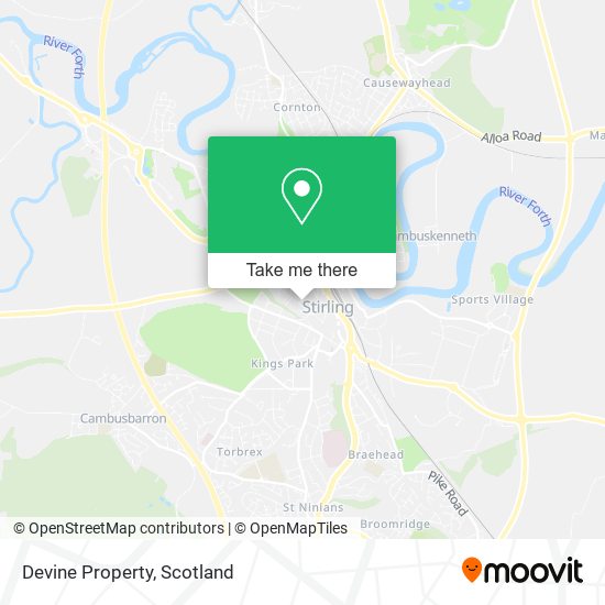 Devine Property map