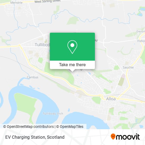 EV Charging Station map