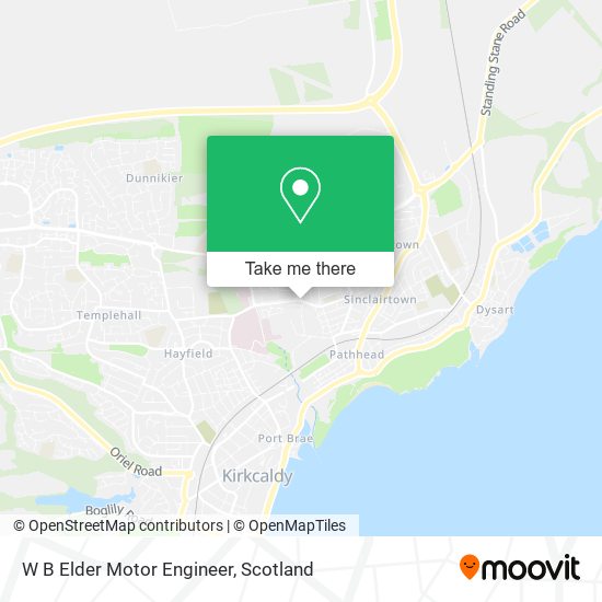 W B Elder Motor Engineer map