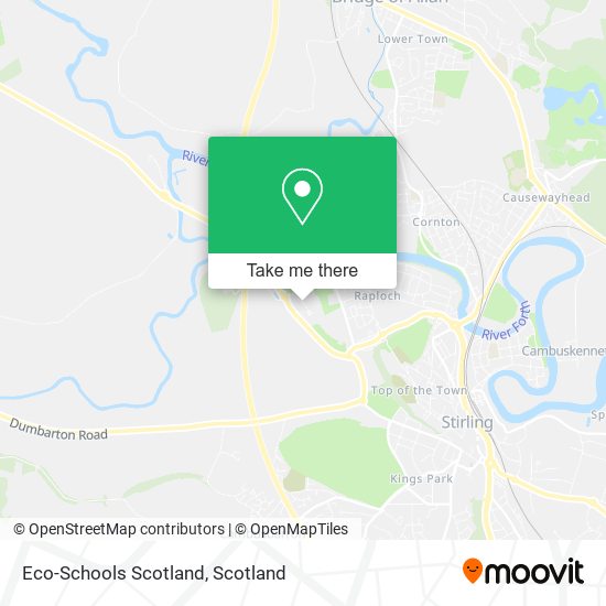 Eco-Schools Scotland map