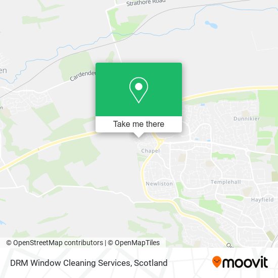 DRM Window Cleaning Services map