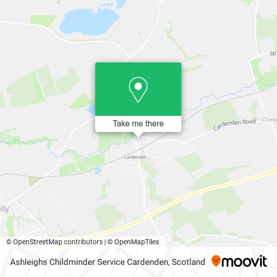 Ashleighs Childminder Service Cardenden map
