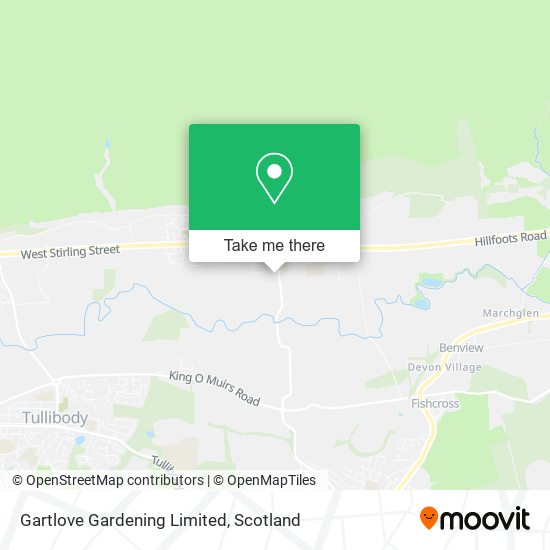 Gartlove Gardening Limited map