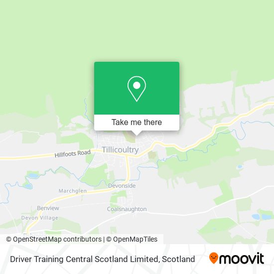 Driver Training Central Scotland Limited map