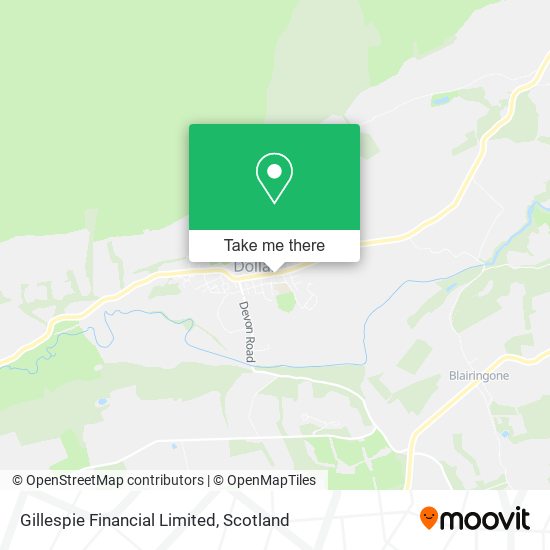 Gillespie Financial Limited map