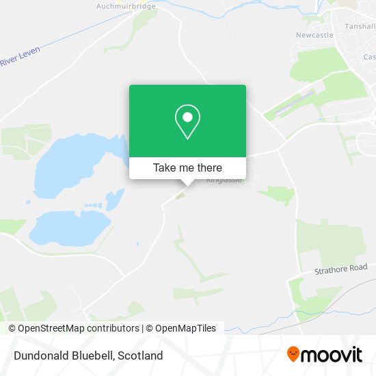 Dundonald Bluebell map