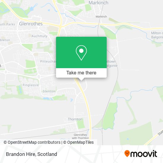 Brandon Hire map