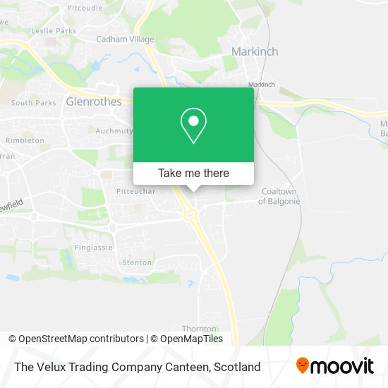 The Velux Trading Company Canteen map