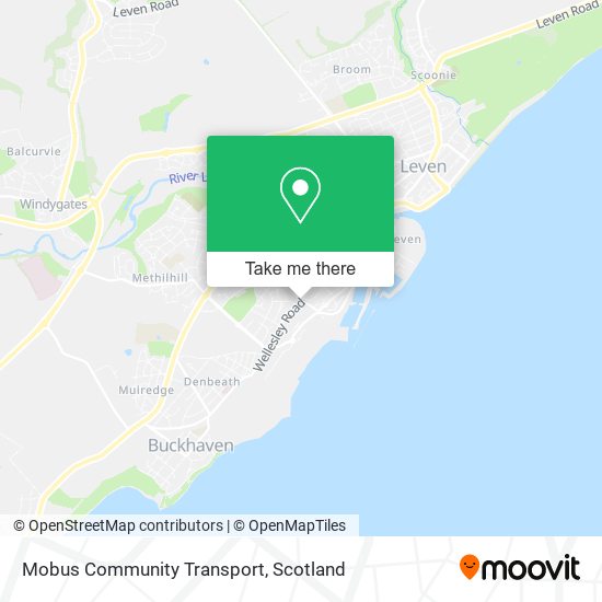 Mobus Community Transport map