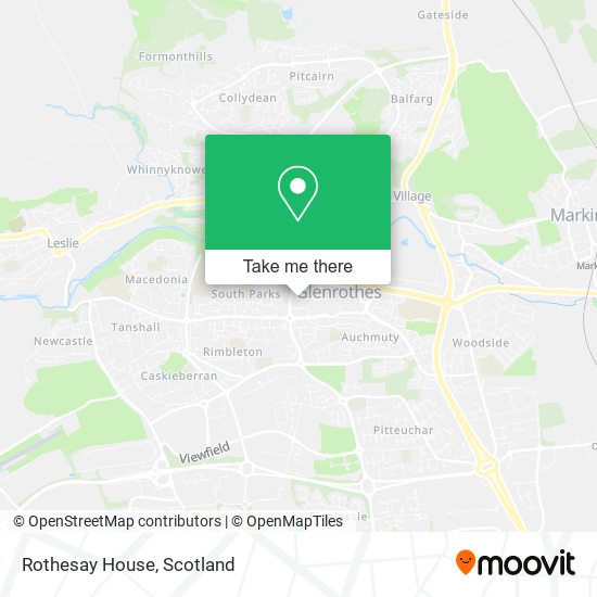 Rothesay House map