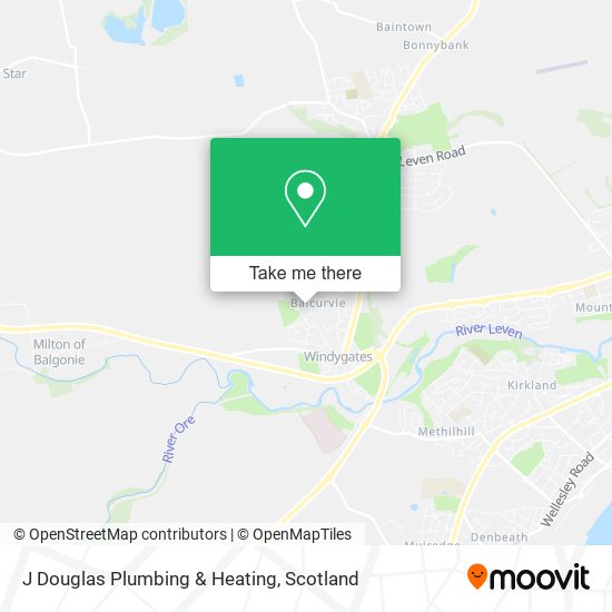 J Douglas Plumbing & Heating map