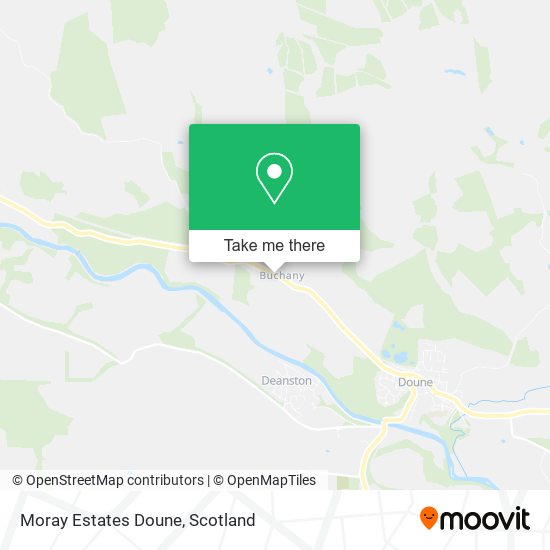 Moray Estates Doune map