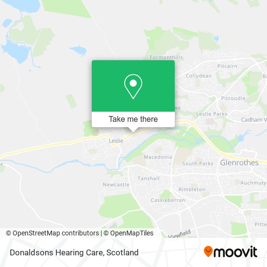 Donaldsons Hearing Care map