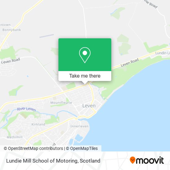 Lundie Mill School of Motoring map