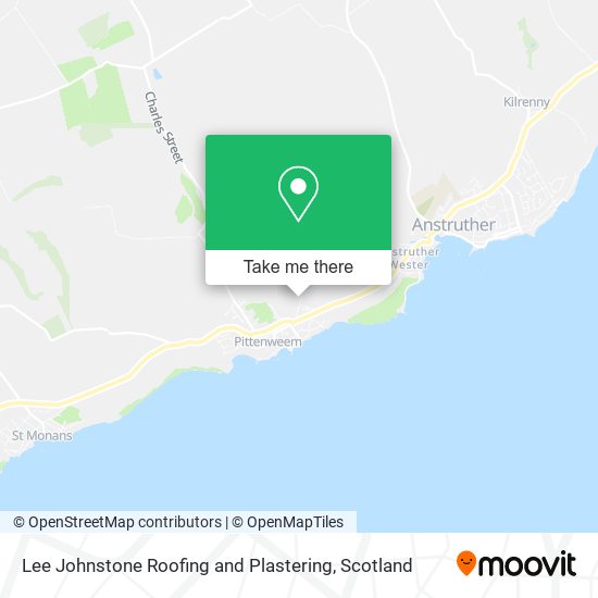 Lee Johnstone Roofing and Plastering map