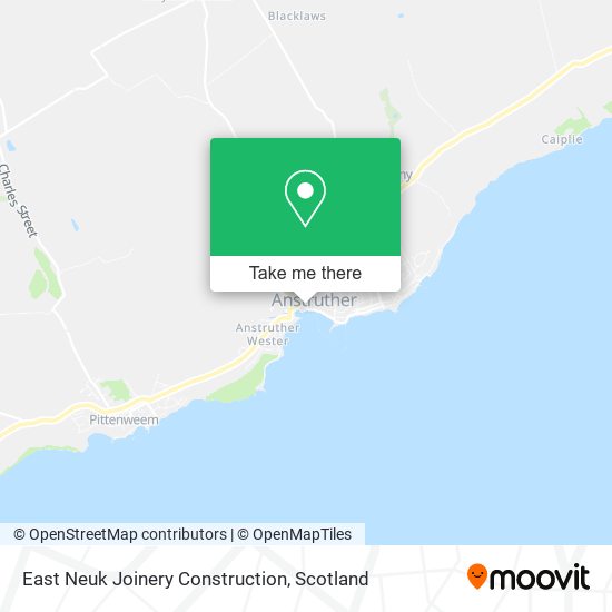 East Neuk Joinery Construction map