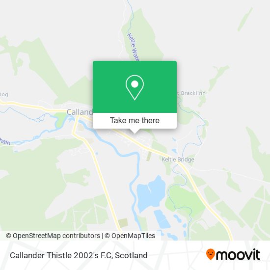 Callander Thistle 2002's F.C map