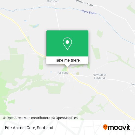 Fife Animal Care map