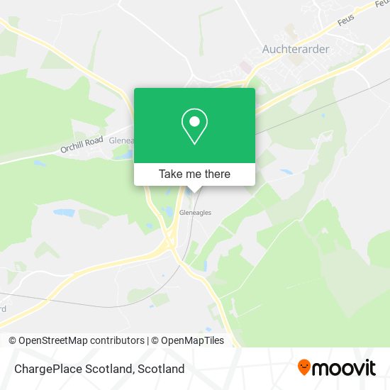 ChargePlace Scotland map