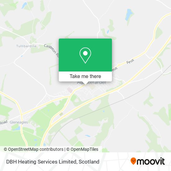 DBH Heating Services Limited map