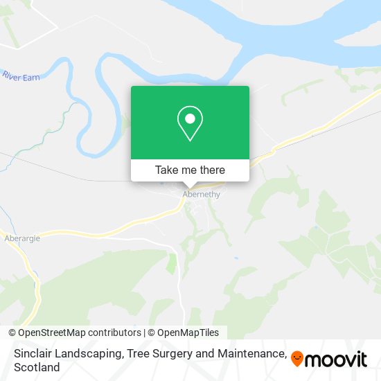 Sinclair Landscaping, Tree Surgery and Maintenance map