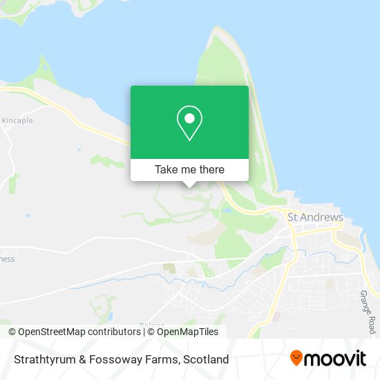 Strathtyrum & Fossoway Farms map