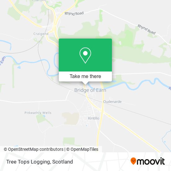 Tree Tops Logging map