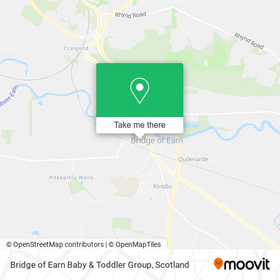 Bridge of Earn Baby & Toddler Group map