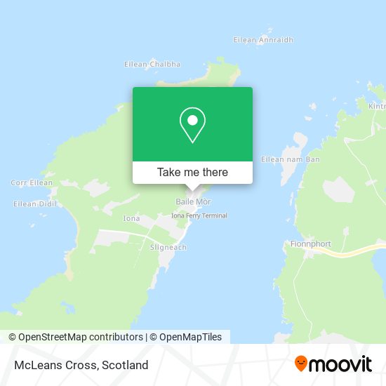 McLeans Cross map