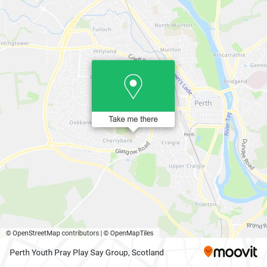 Perth Youth Pray Play Say Group map