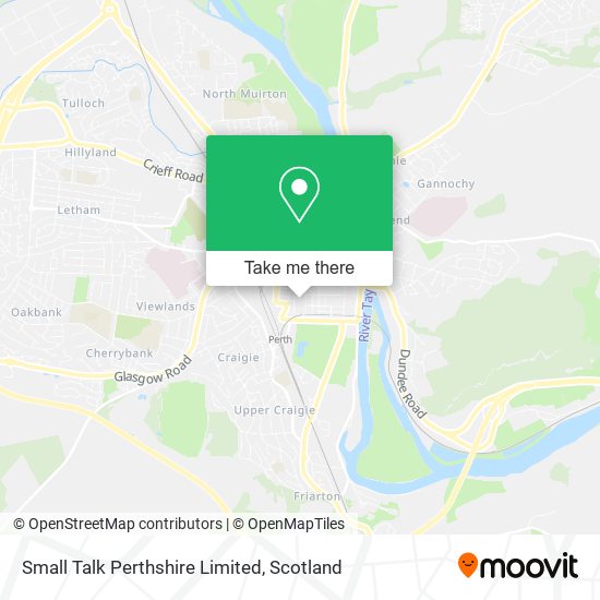 Small Talk Perthshire Limited map