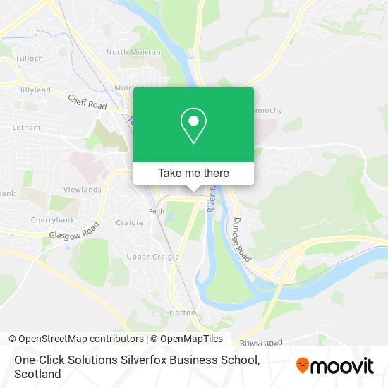 One-Click Solutions Silverfox Business School map