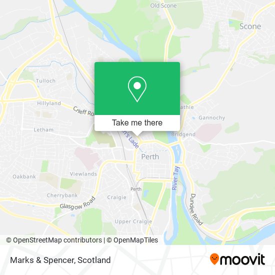 Marks & Spencer map