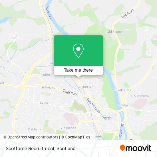 Scotforce Recruitment map