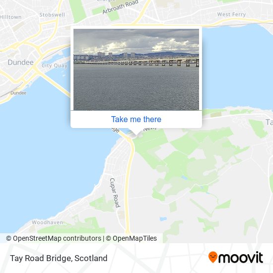 Tay Road Bridge map