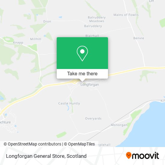 Longforgan General Store map