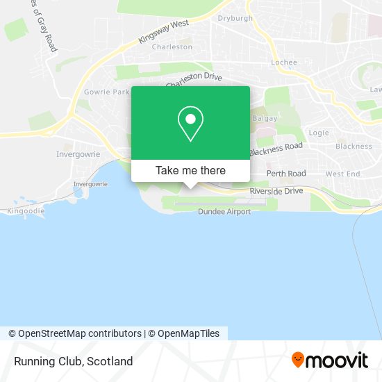 Running Club map