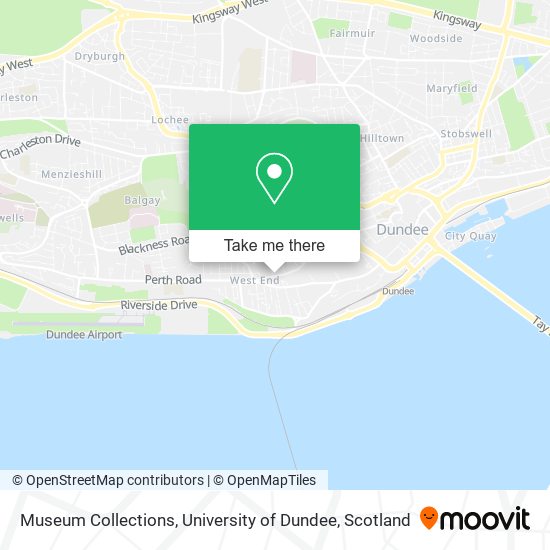 Museum Collections, University of Dundee map