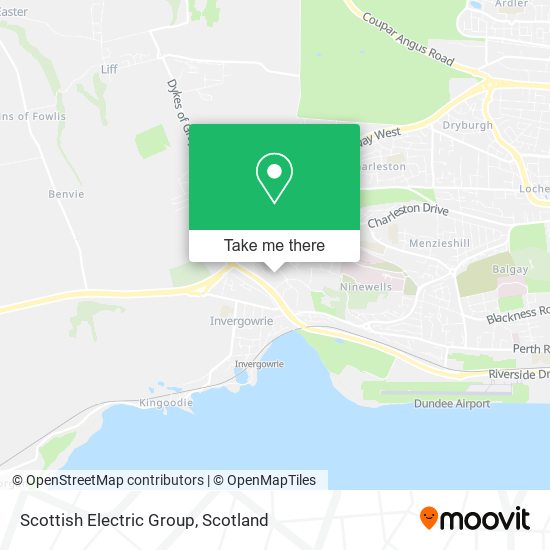 Scottish Electric Group map