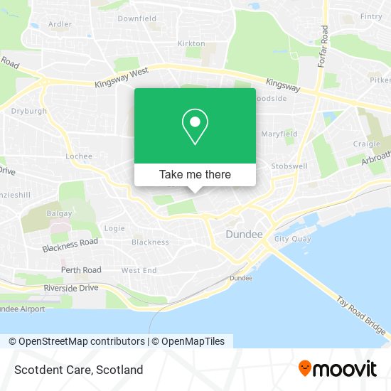 Scotdent Care map