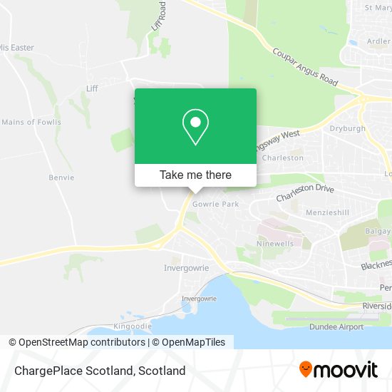 ChargePlace Scotland map