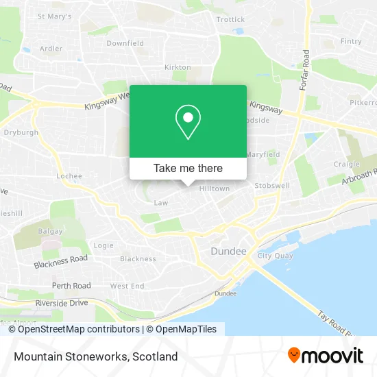 Mountain Stoneworks map