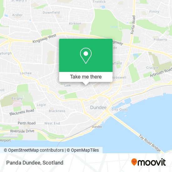 Panda Dundee map