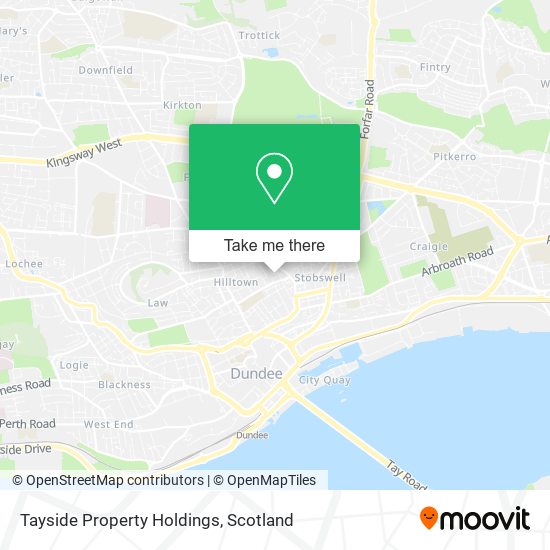 Tayside Property Holdings map